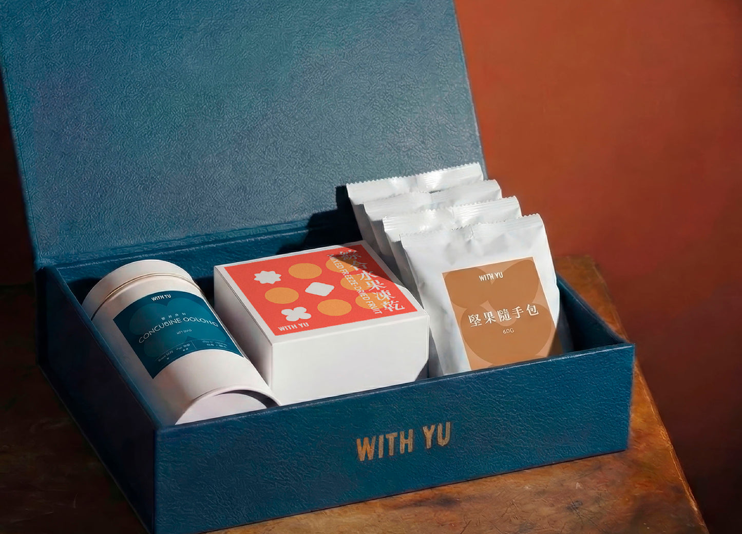 尊爵禮盒：茶罐＋凍乾＋堅果
